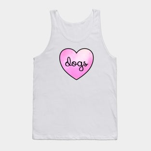 Dogs Heart Tank Top